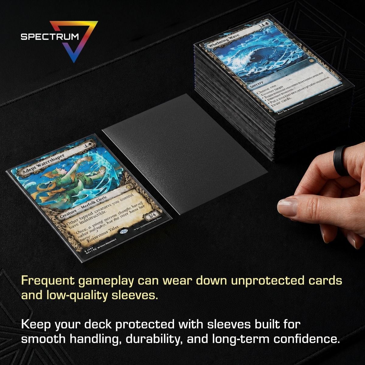 BCW Spectrum Iridian Matte Sleeves Black