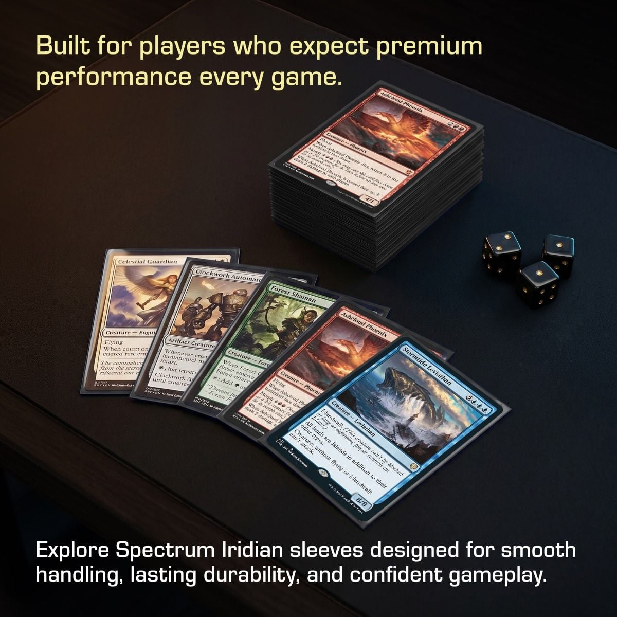 BCW Spectrum Iridian Matte Sleeves Black