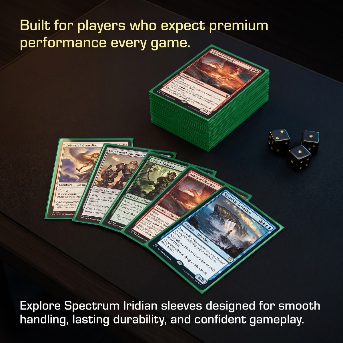 BCW Spectrum Iridian Matte Sleeves Green