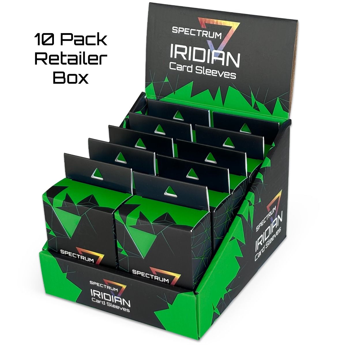 BCW Spectrum Iridian Matte Sleeves Green