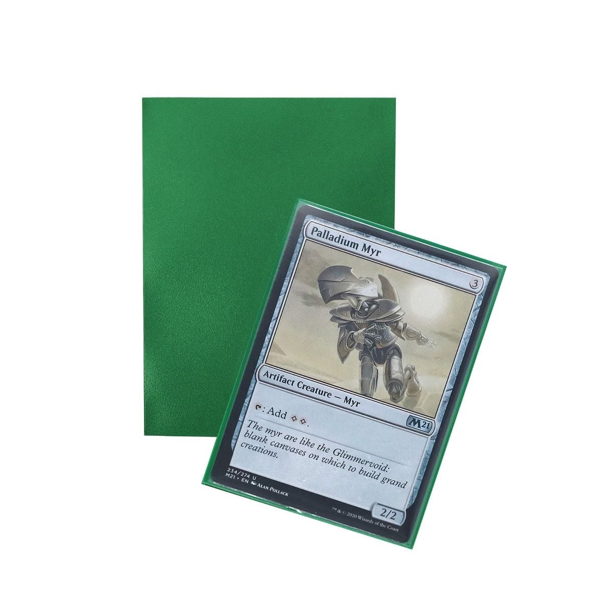BCW Spectrum Iridian Matte Sleeves Green