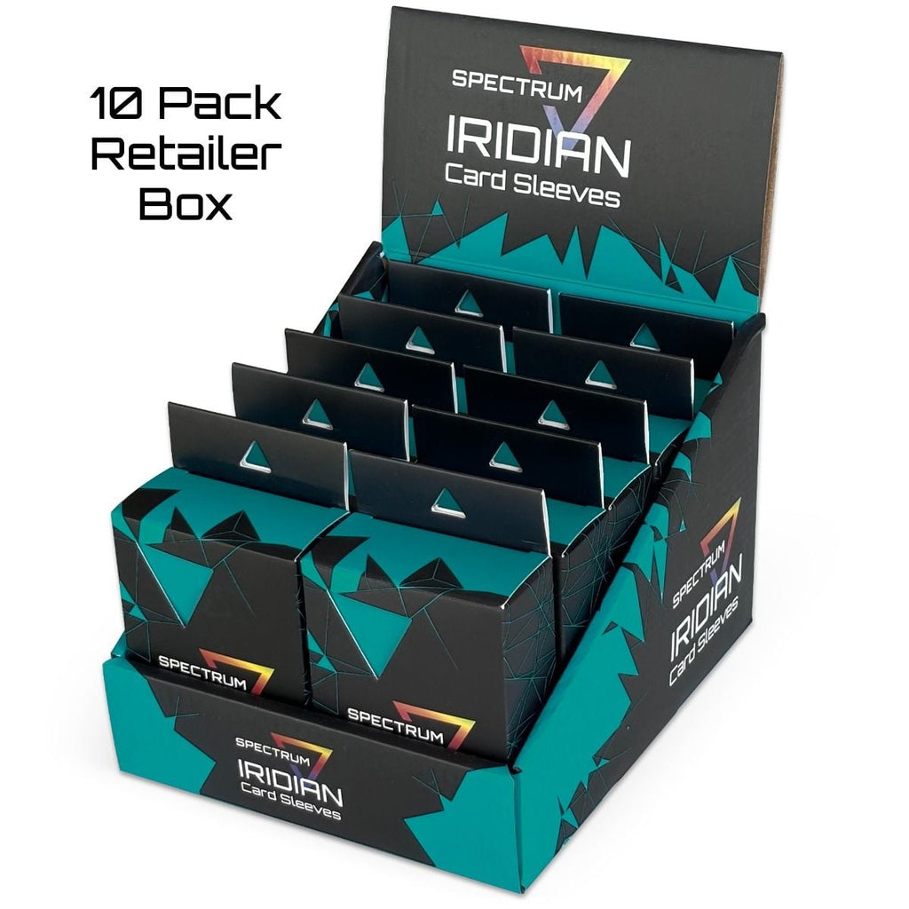 BCW Spectrum Iridian Matte Sleeves Petrol