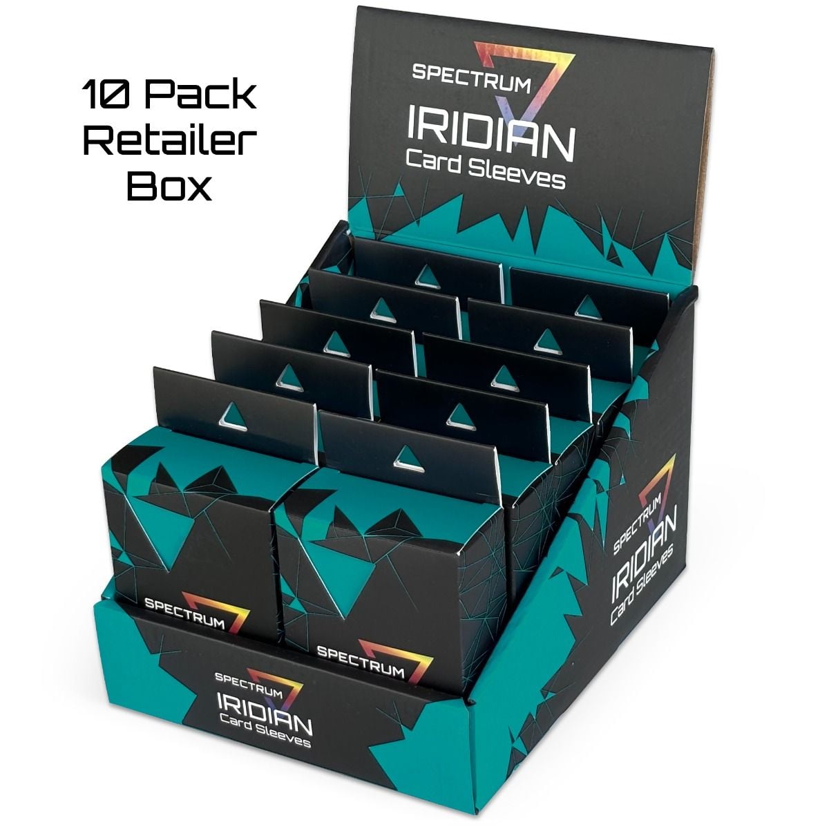 BCW Spectrum Iridian Matte Sleeves Petrol