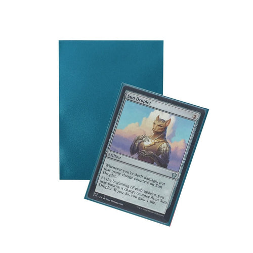 BCW Spectrum Iridian Matte Sleeves Petrol