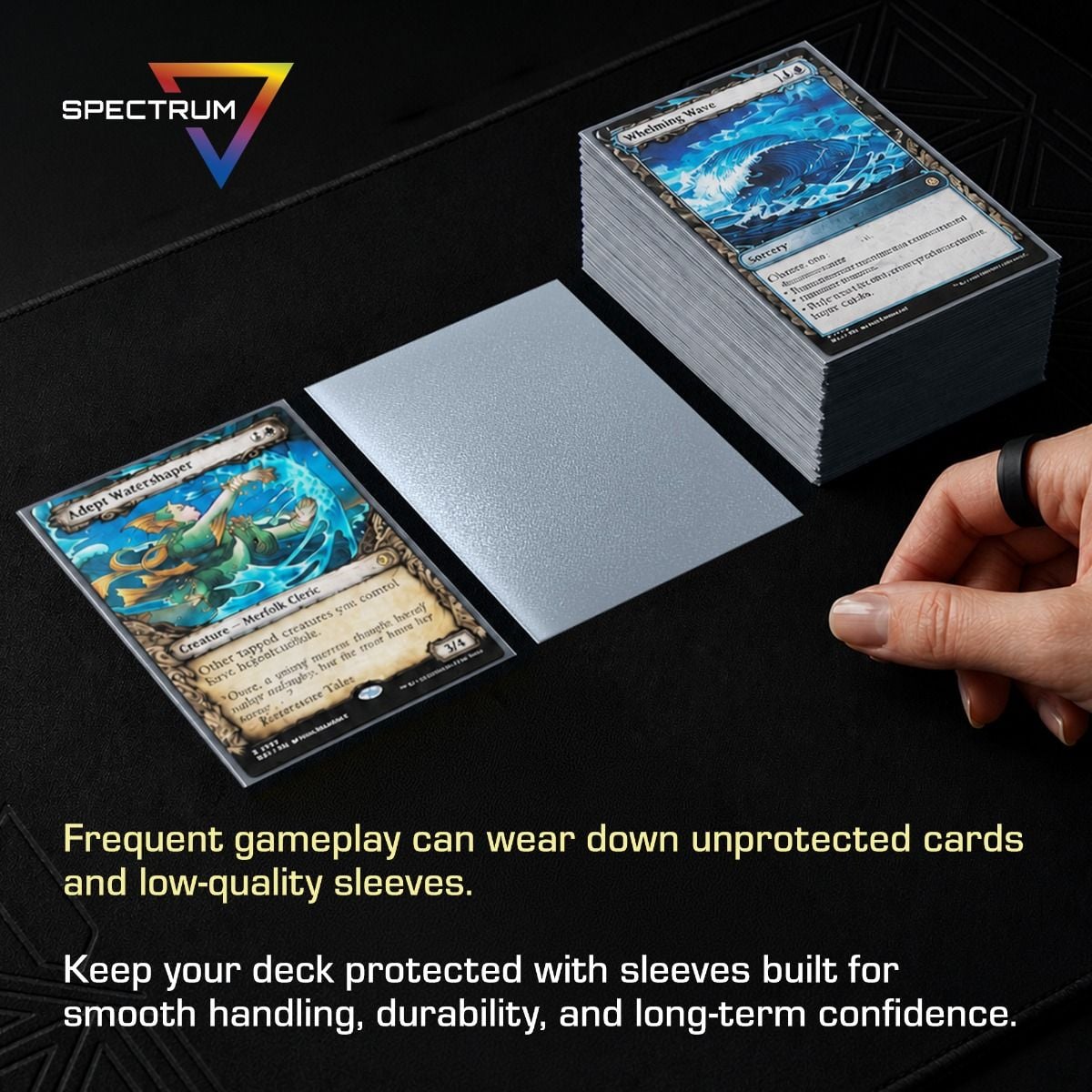 BCW Spectrum Iridian Matte Sleeves Silver
