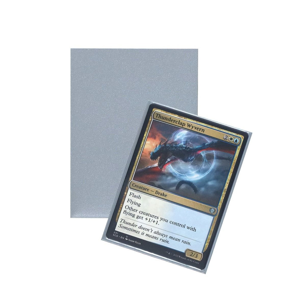 BCW Spectrum Iridian Matte Sleeves Silver