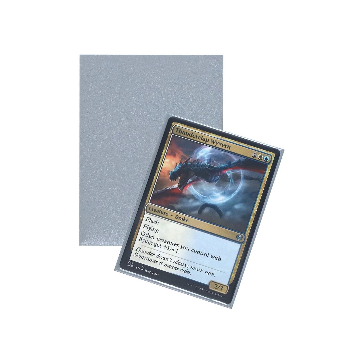 BCW Spectrum Iridian Matte Sleeves Silver