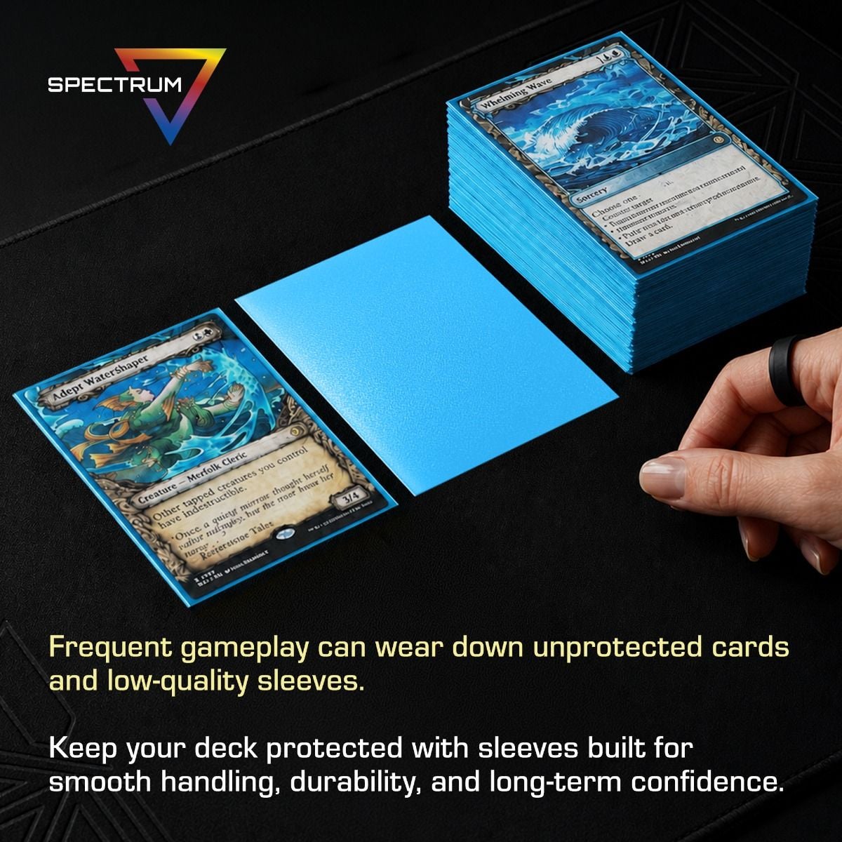 BCW Spectrum Iridian Matte Sleeves Sky Blue