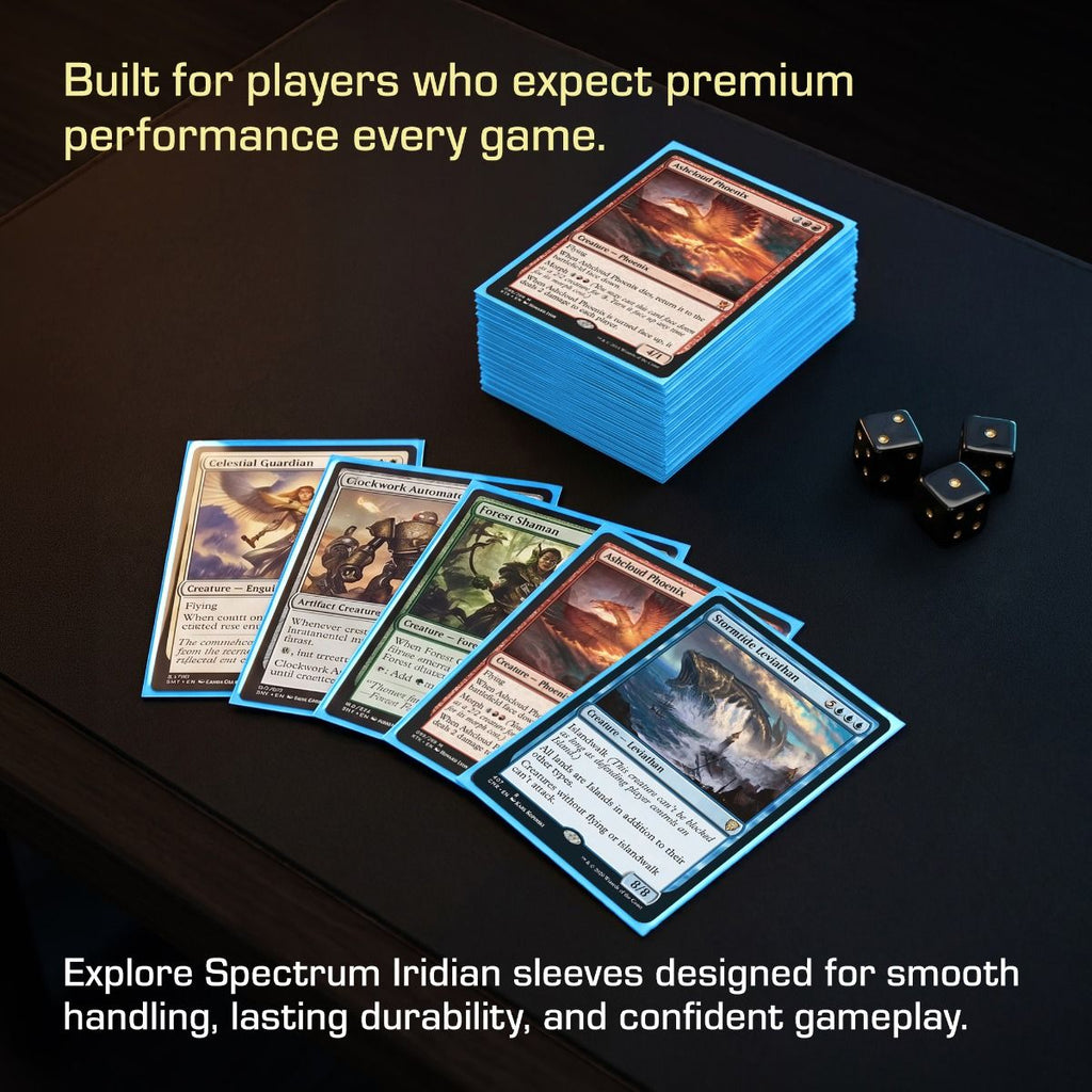 BCW Spectrum Iridian Matte Sleeves Sky Blue