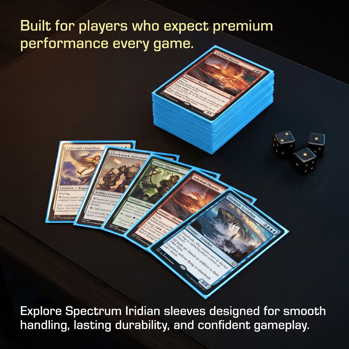 BCW Spectrum Iridian Matte Sleeves Sky Blue