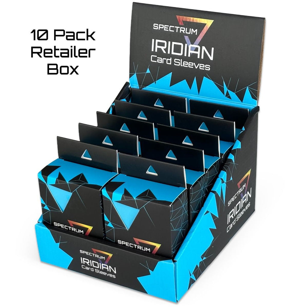 BCW Spectrum Iridian Matte Sleeves Sky Blue