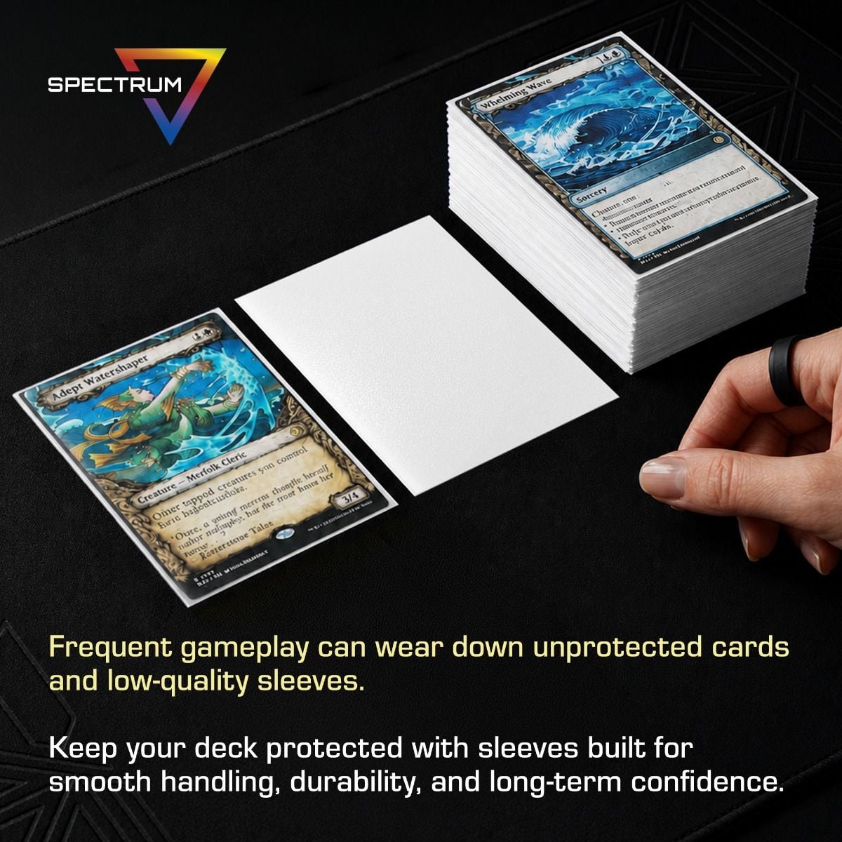BCW Spectrum Iridian Matte Sleeves White