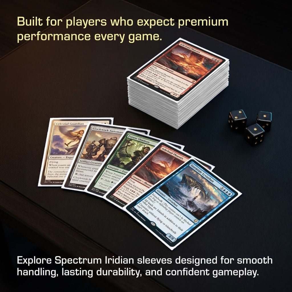 BCW Spectrum Iridian Matte Sleeves White