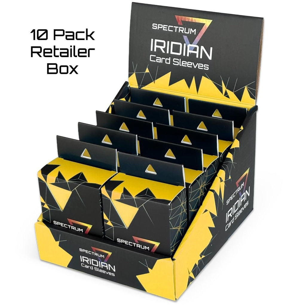 BCW Spectrum Iridian Matte Sleeves Yellow