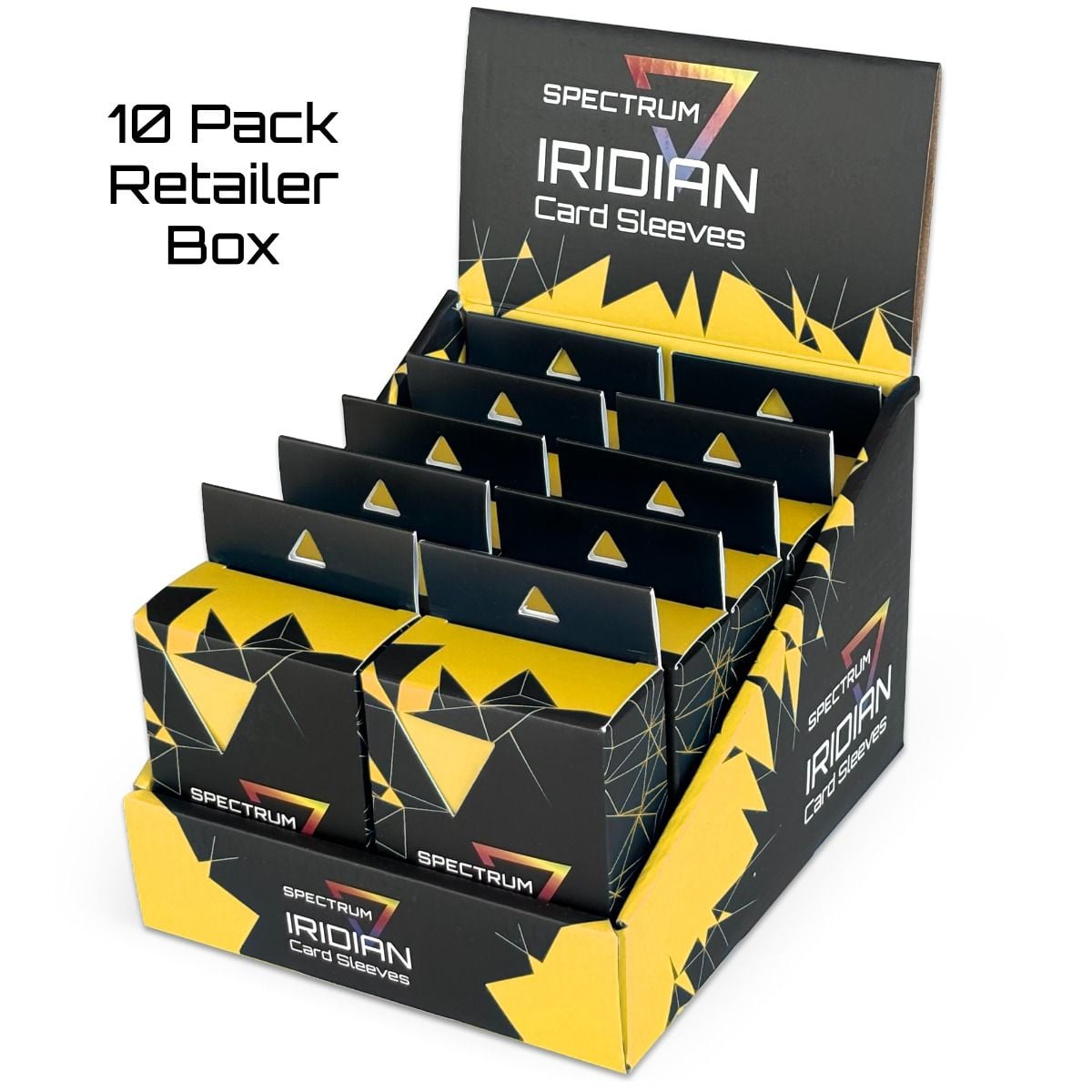 BCW Spectrum Iridian Matte Sleeves Yellow