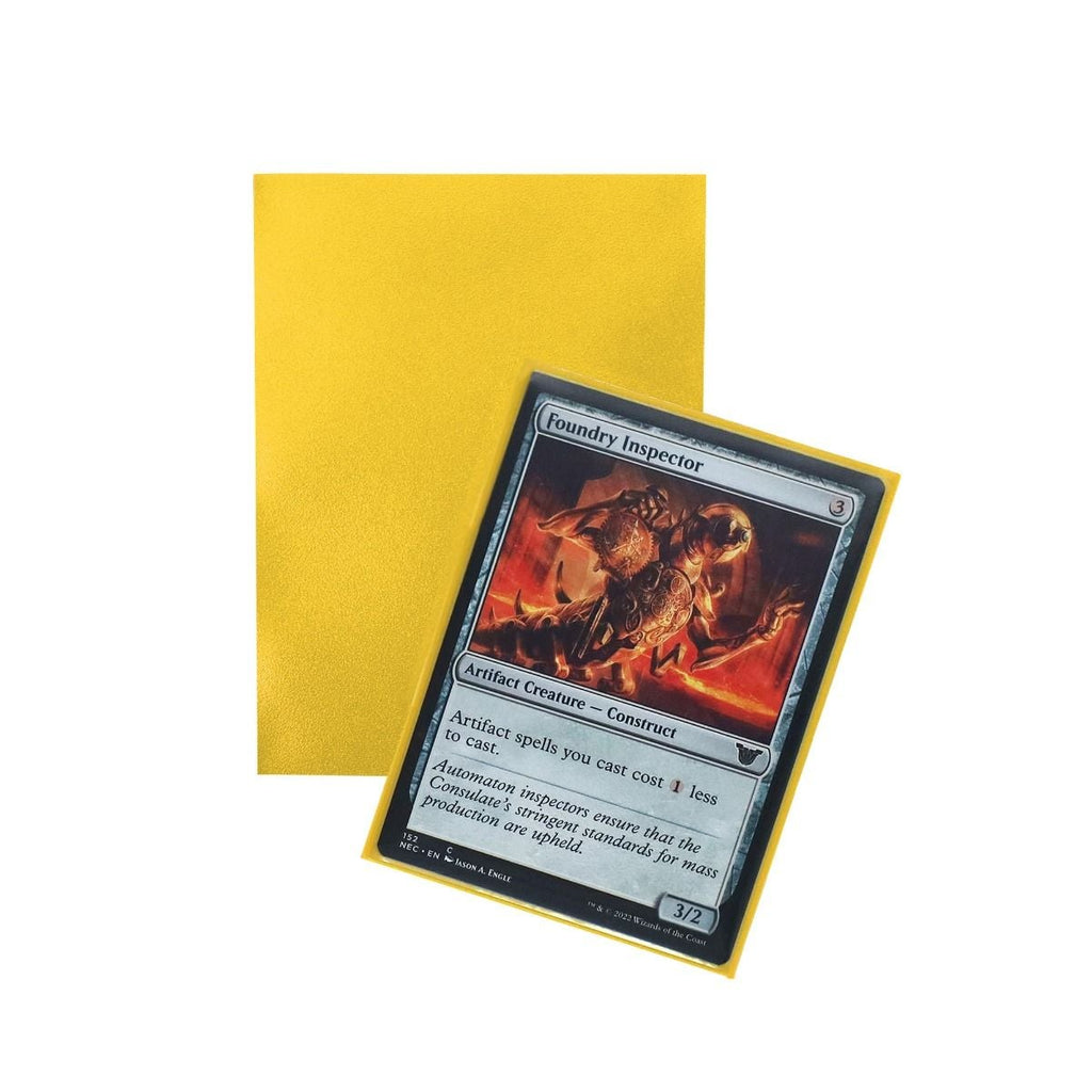 BCW Spectrum Iridian Matte Sleeves Yellow