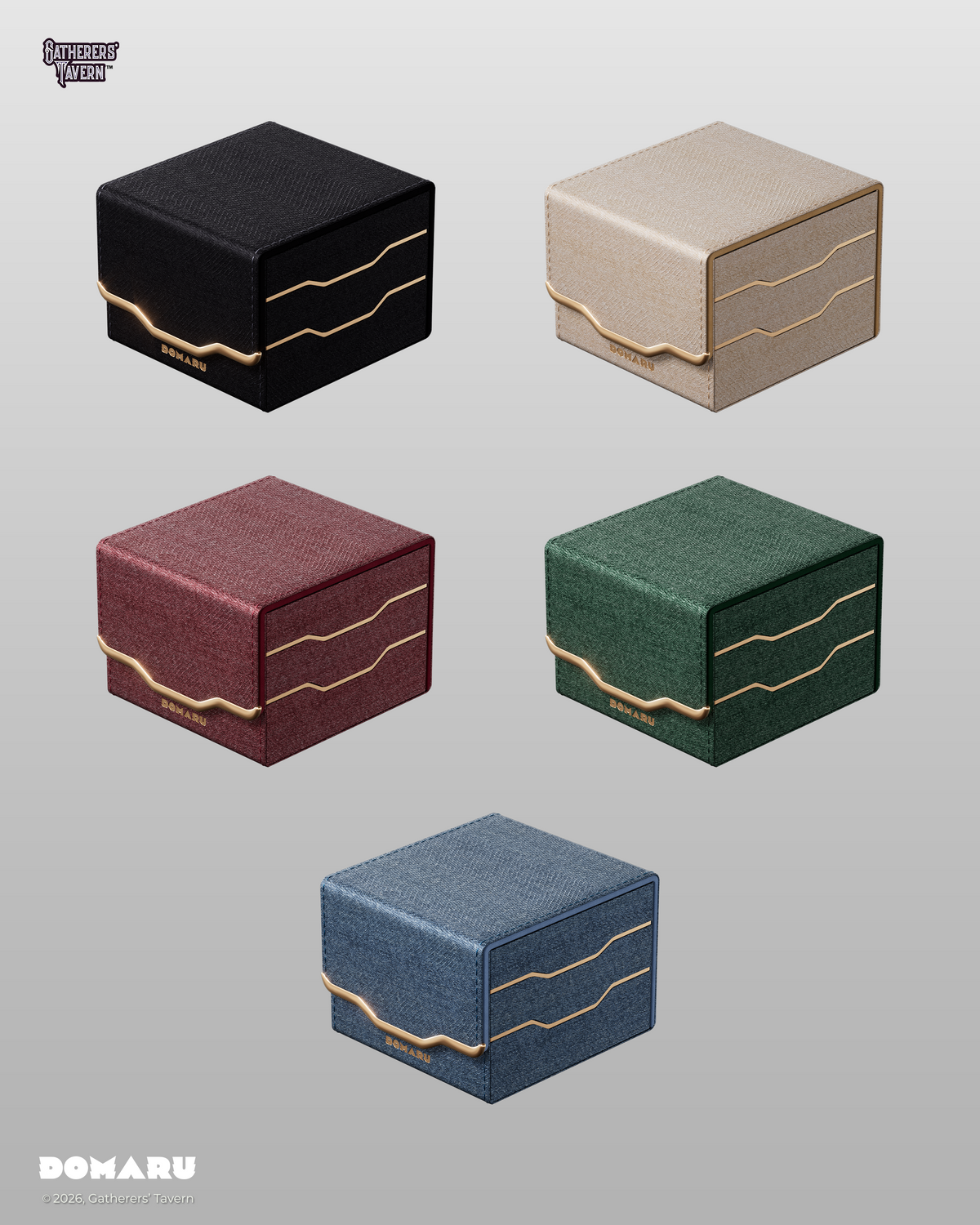DOMARU Armory Horizon 133+ sideloading deck box color lineup