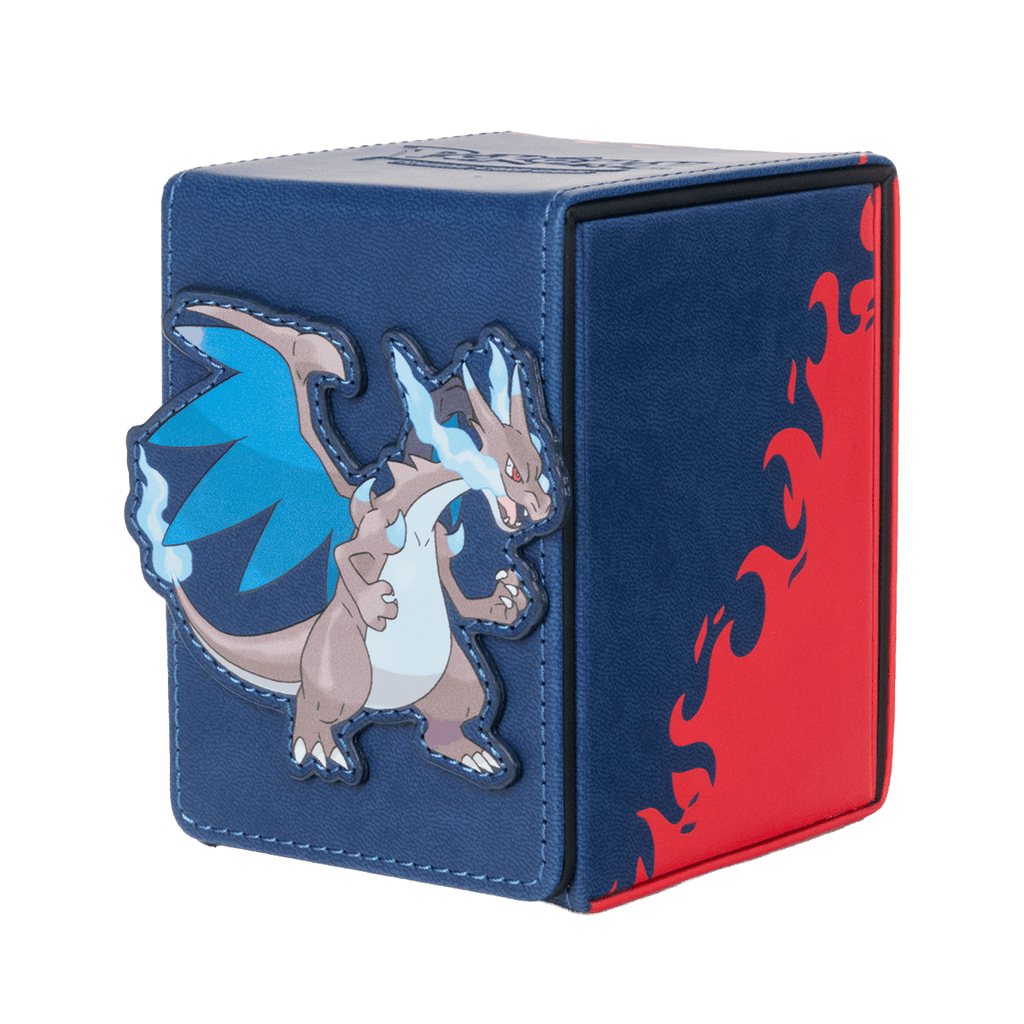 Ultra Pro Pokemon TCG Alcove Flip Deck Box Mega Charizard X