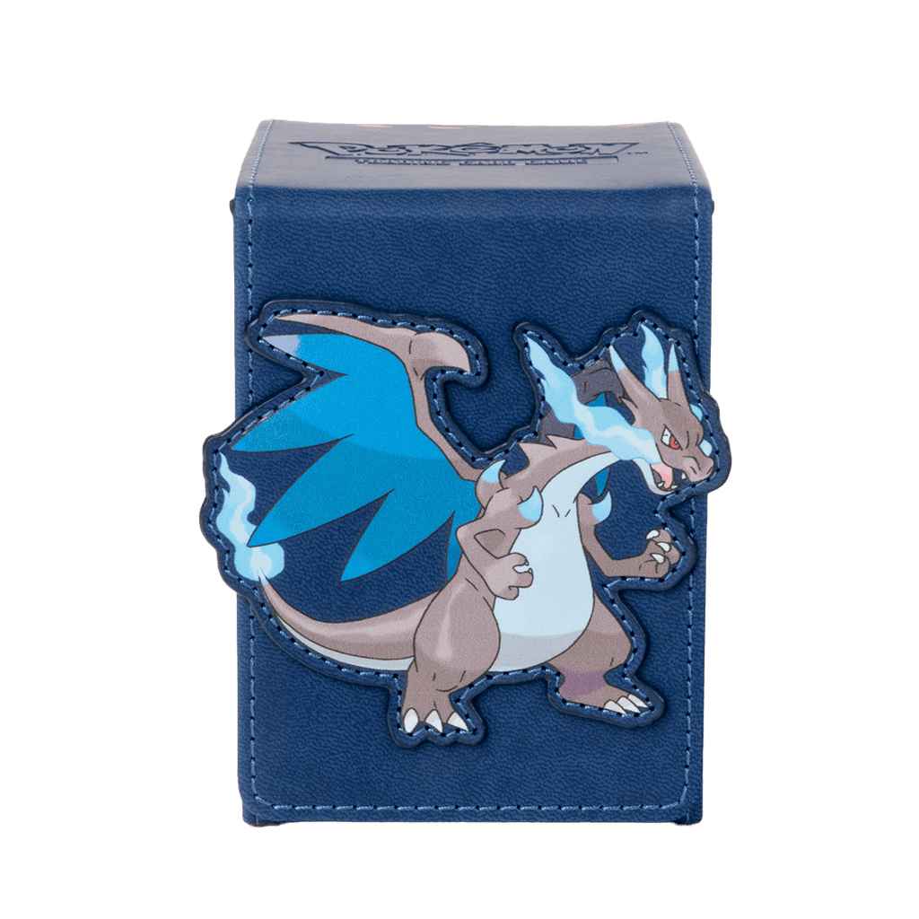 Ultra Pro Pokemon TCG Alcove Flip Deck Box Mega Charizard X