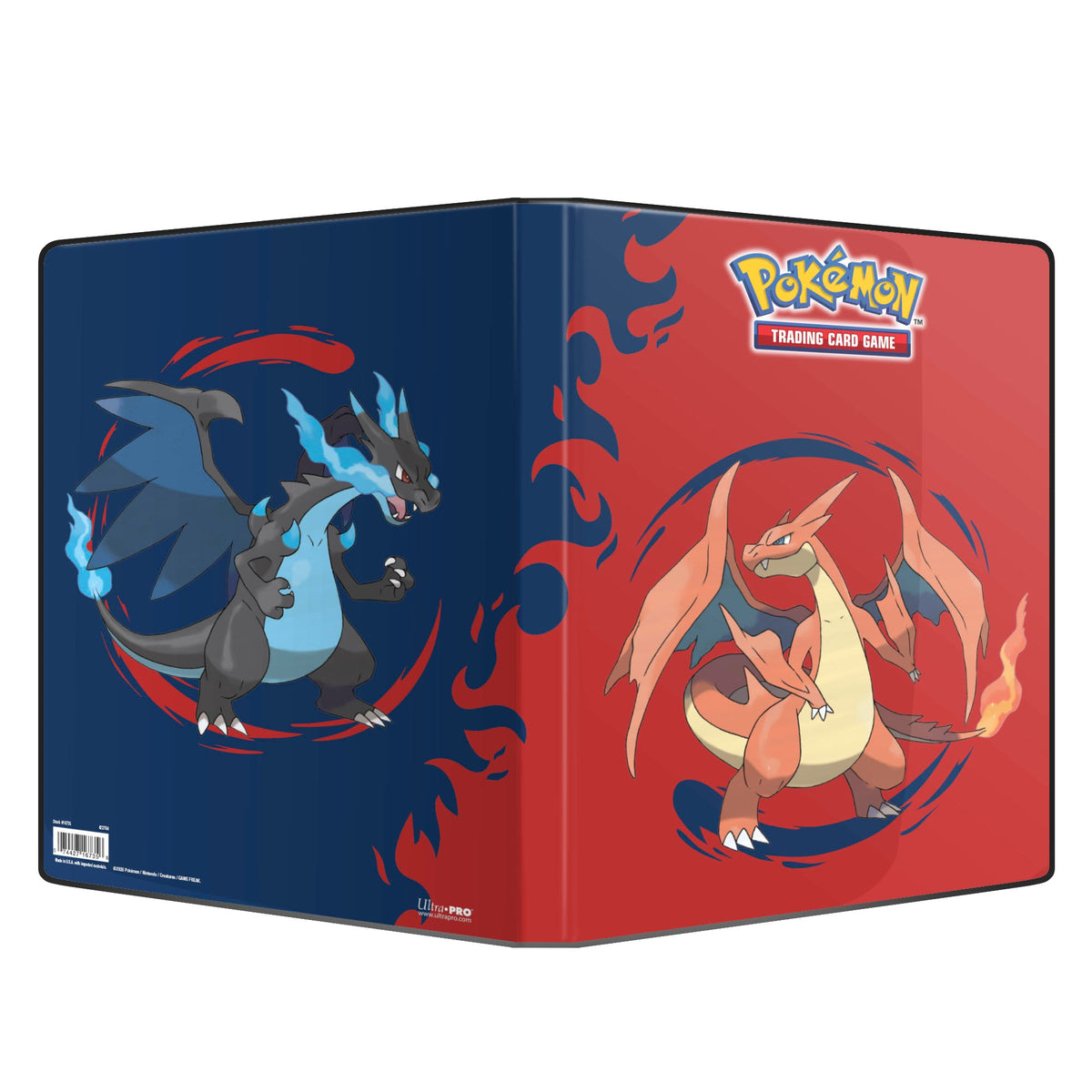 Ultra Pro Pokemon TCG 9-Pocket Portfolio Mega Charizard X and Mega Charizard Y