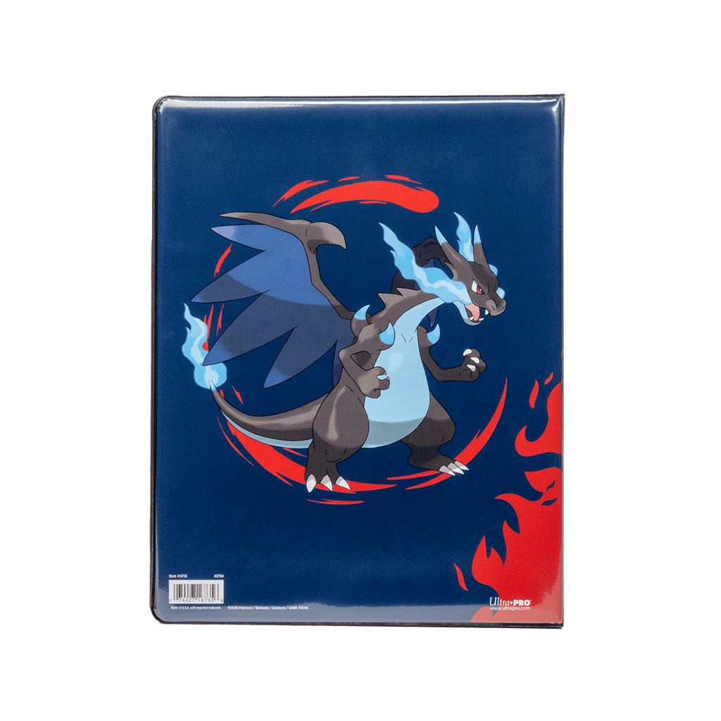 Ultra Pro Pokemon TCG 9-Pocket Portfolio Mega Charizard X and Mega Charizard Y