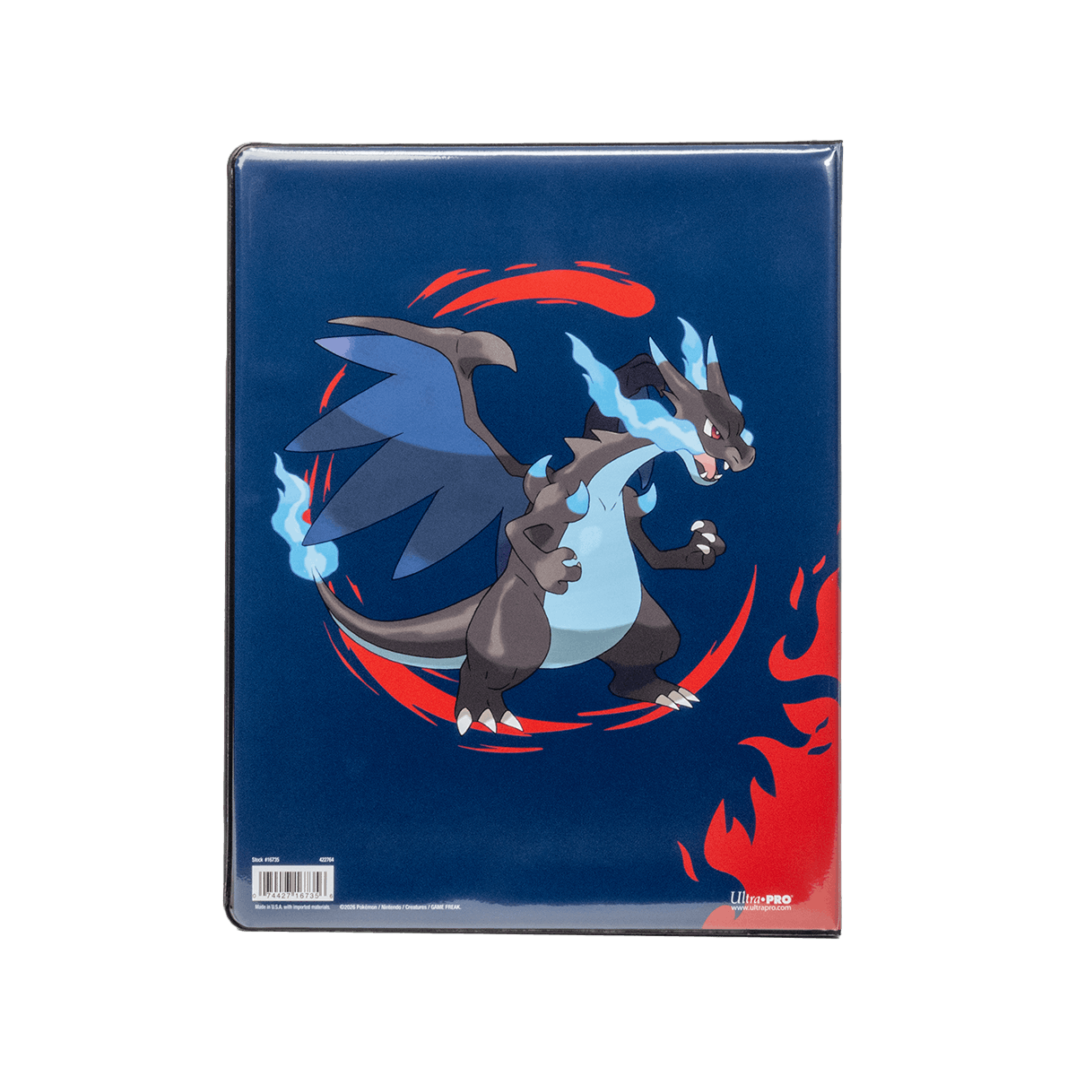 Ultra Pro Pokemon TCG 9-Pocket Portfolio Mega Charizard X and Mega Charizard Y