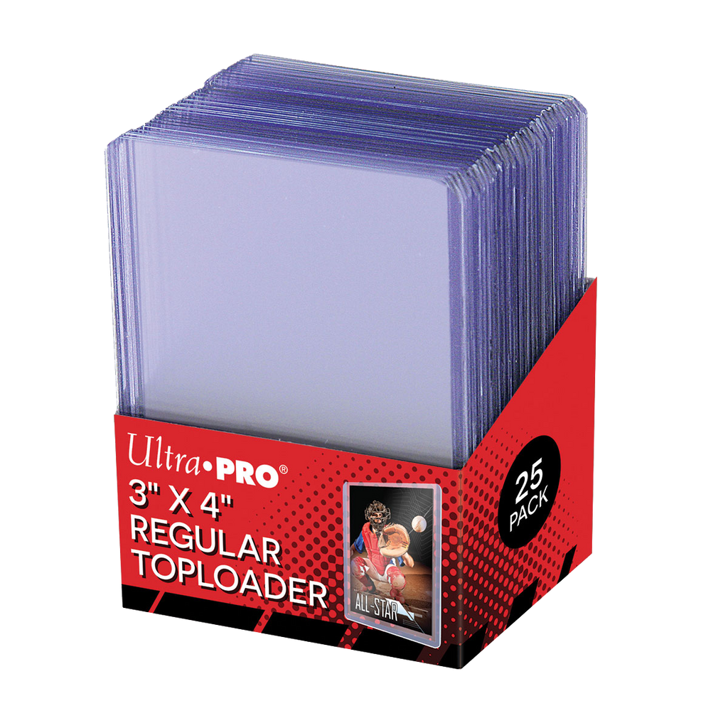 Ultra Pro Toploaders 3" x 4" Regular 25CT