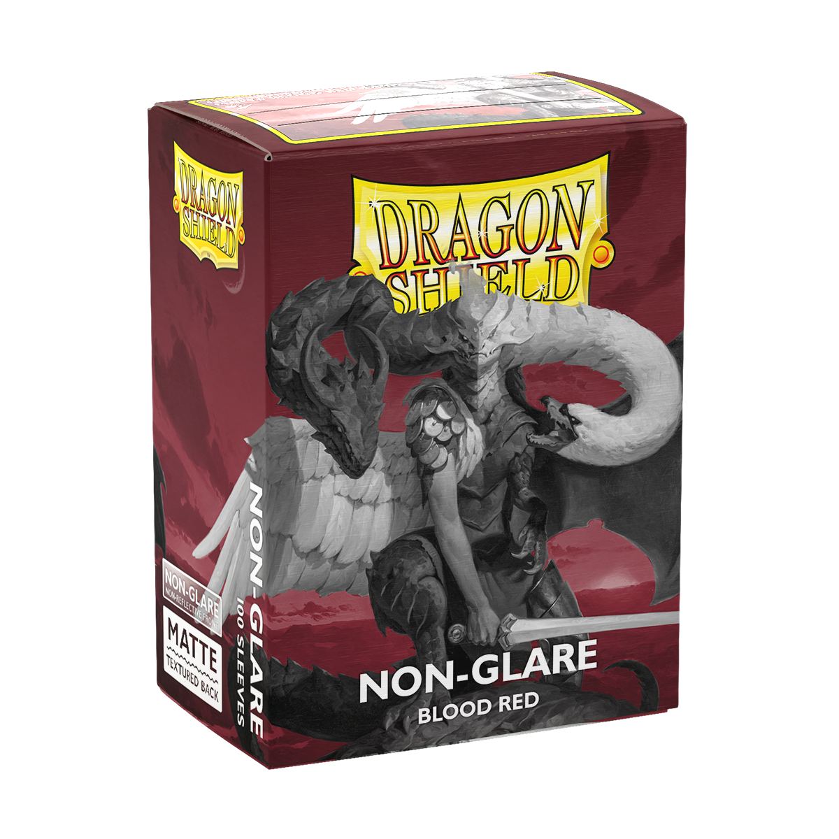 Dragon Shield Matte Non-Glare Sleeves Blood Red