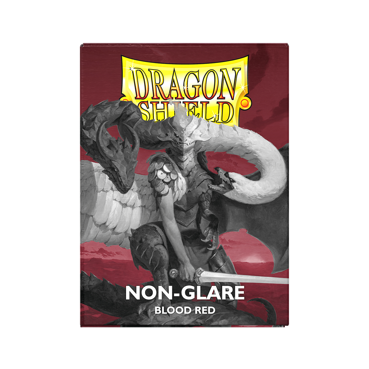 Dragon Shield Matte Non-Glare Sleeves Blood Red