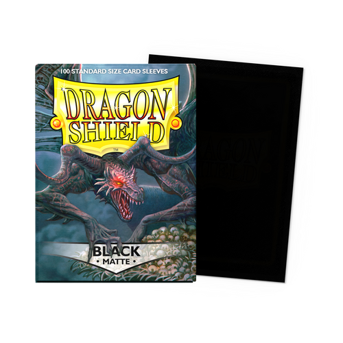 Dragon Shield Deck Protector Sleeves Matte Black