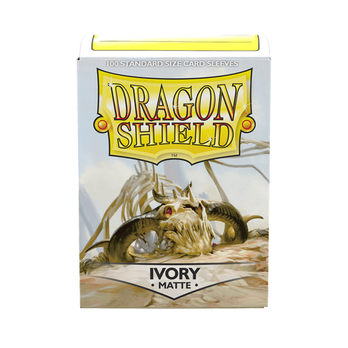 Dragon Shield Deck Protector Sleeves Matte Ivory
