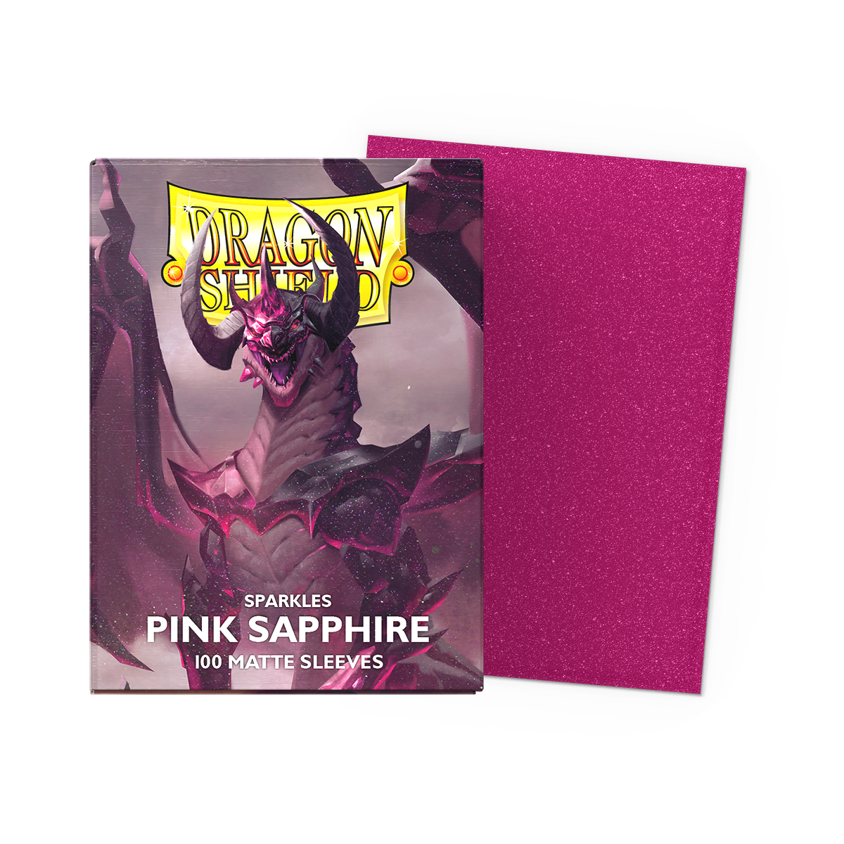 Dragon Shield Deck Protector Sleeves Matte Pink Sapphire