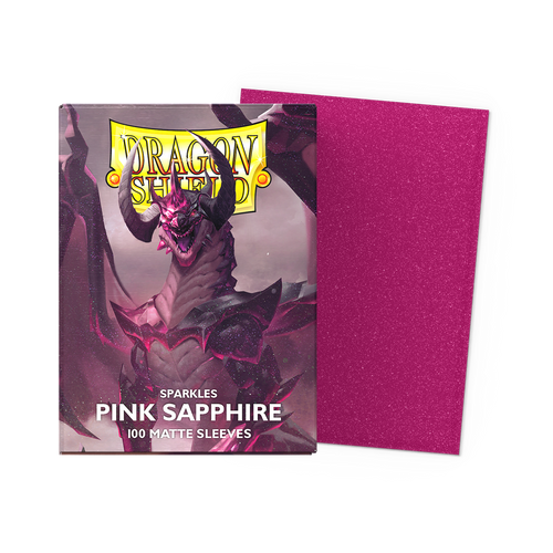 Dragon Shield Deck Protector Sleeves Matte Pink Sapphire