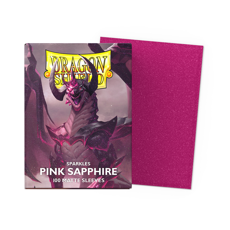 Dragon Shield | Deck Protector Sleeves | Matte Pink Sapphire