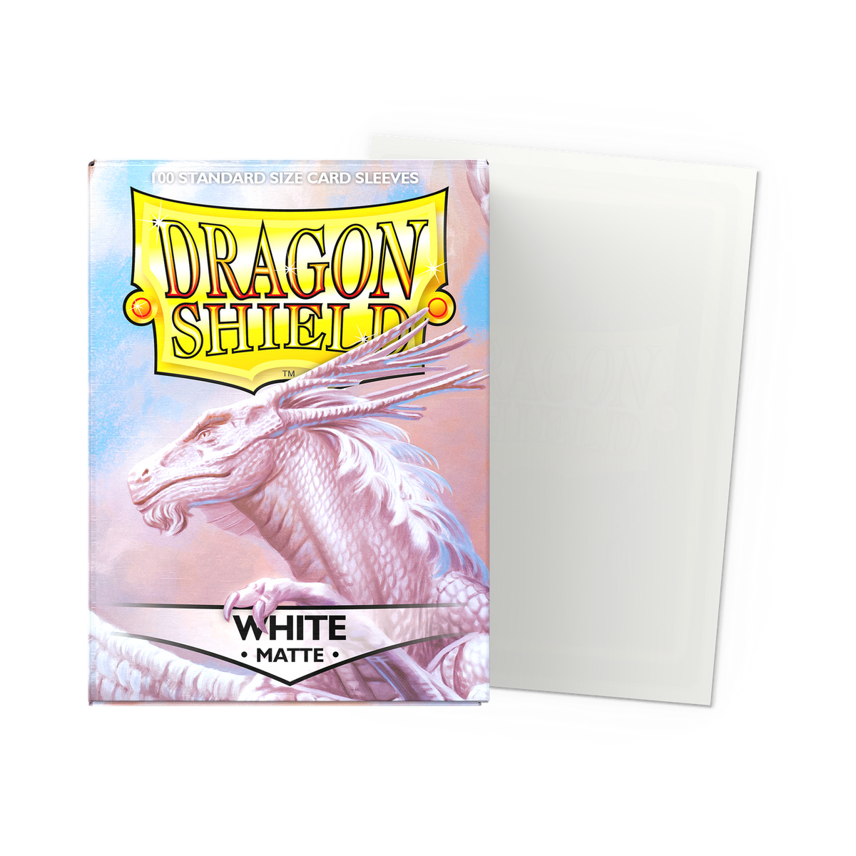 Dragon Shield Deck Protector Sleeves Matte White
