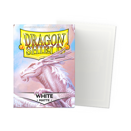 Dragon Shield Deck Protector Sleeves Matte White