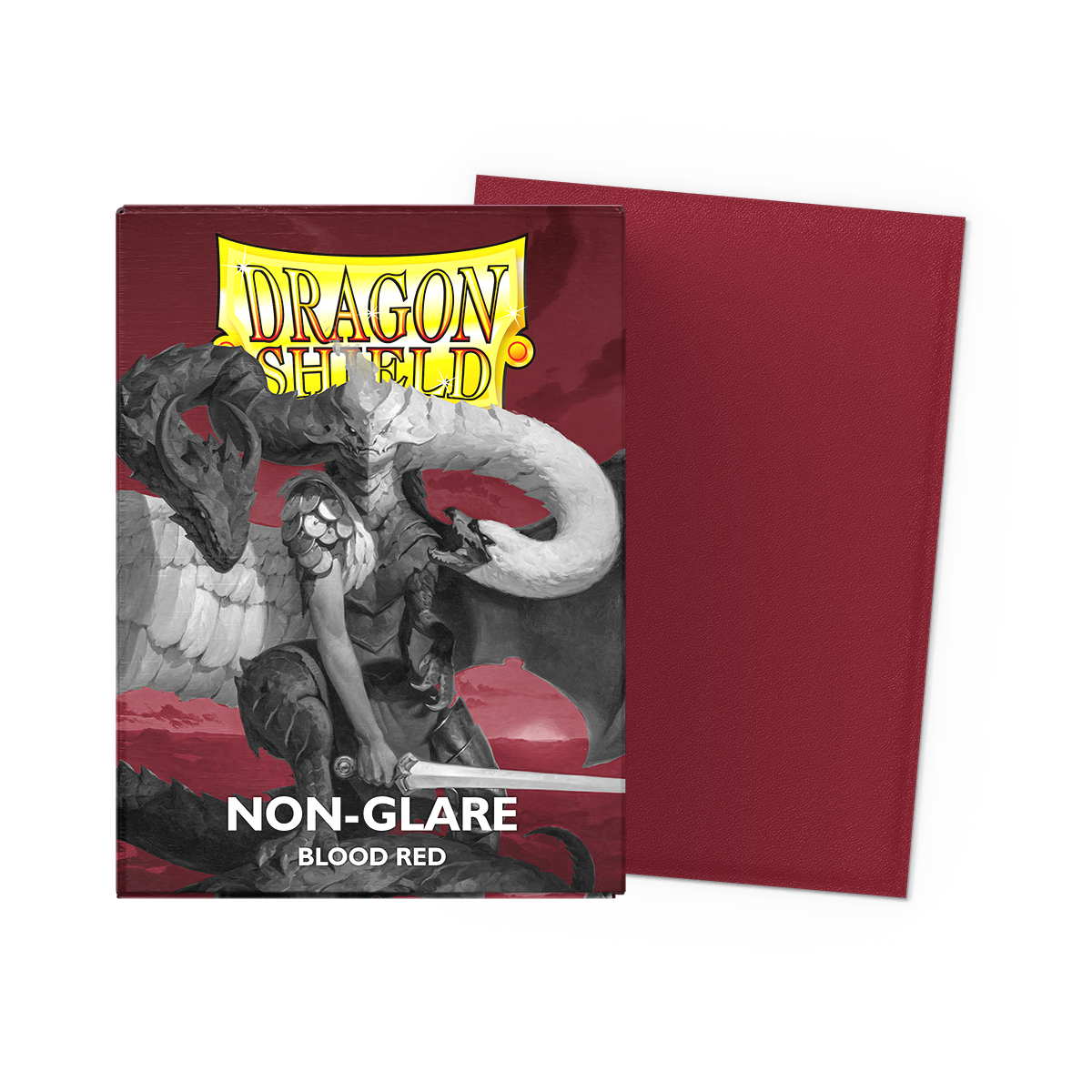 Dragon Shield Deck Protector Sleeves Non-Glare Blood Red