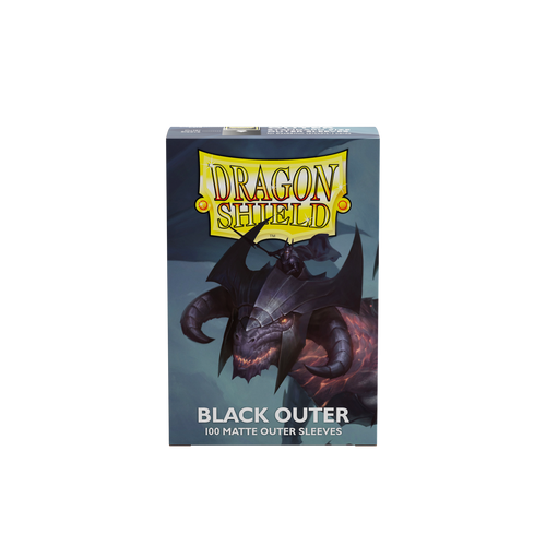 Dragon Shield Outer Sleeves Black