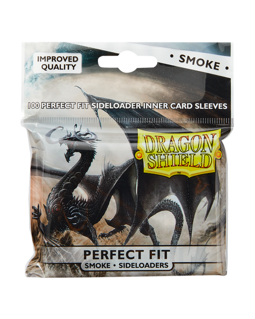 Dragon Shield Perfect Fit Sideload Sleeves Smoke