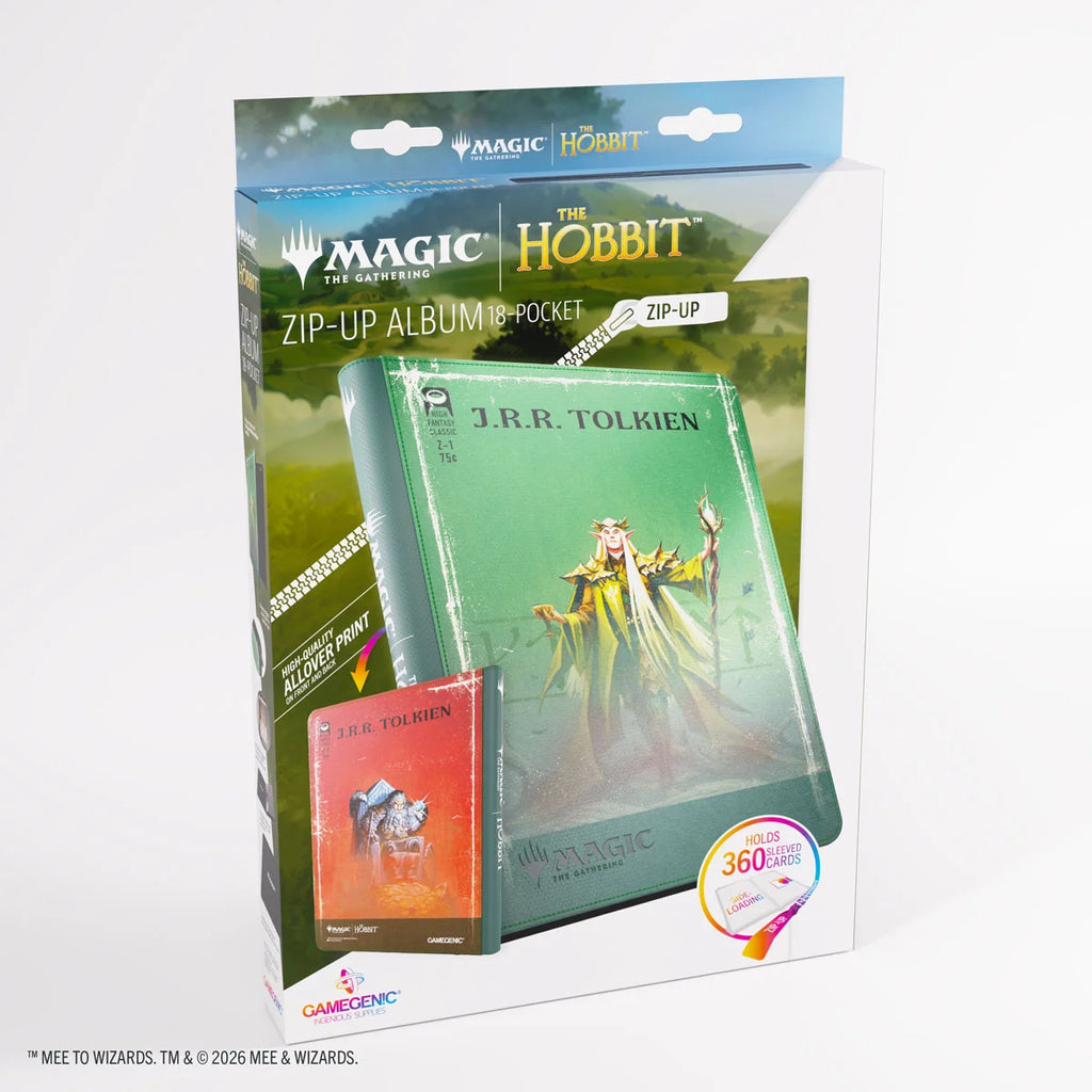 Gamegenic Magic: The Gathering The Hobbit Zip-Up Album 18-Pocket Thranduil, the Elvenking / The Mountain-King