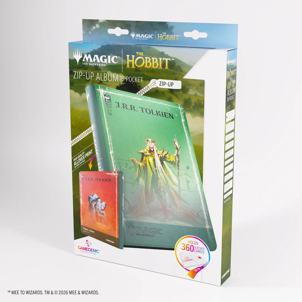 Gamegenic Magic: The Gathering The Hobbit Zip-Up Album 18-Pocket Thranduil, the Elvenking / The Mountain-King