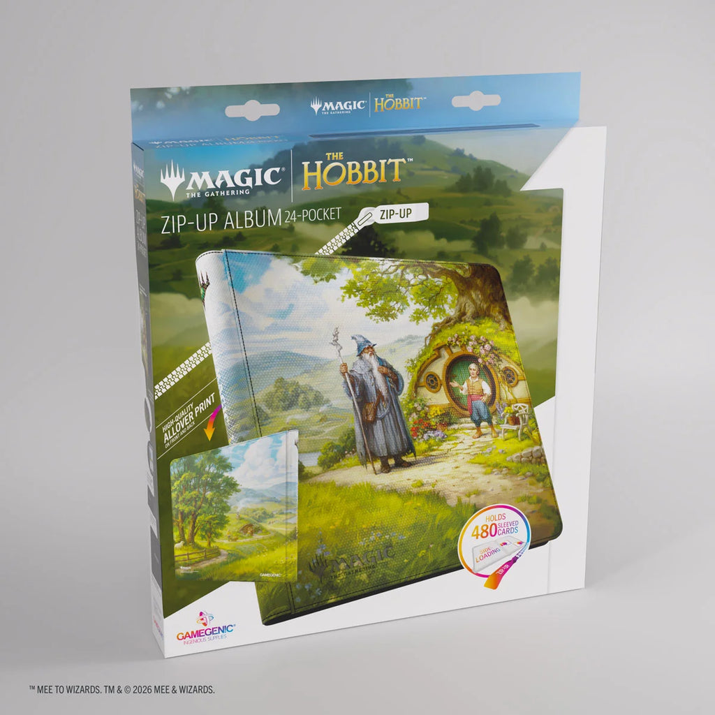 Gamegenic Magic: The Gathering The Hobbit Zip-Up Album 24-Pocket The Shire
