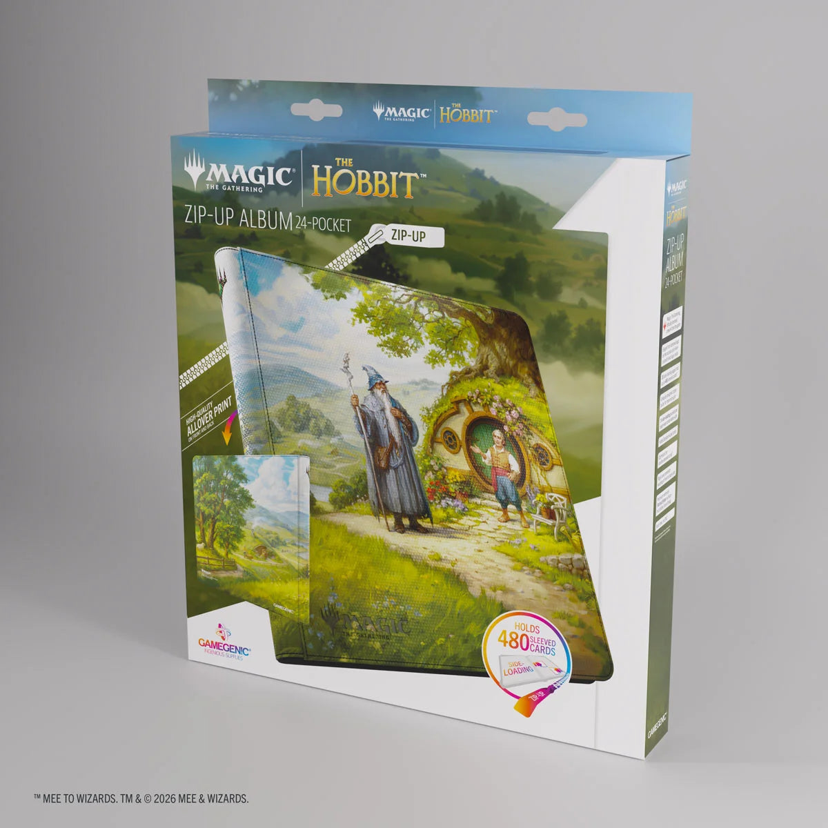 Gamegenic Magic: The Gathering The Hobbit Zip-Up Album 24-Pocket The Shire