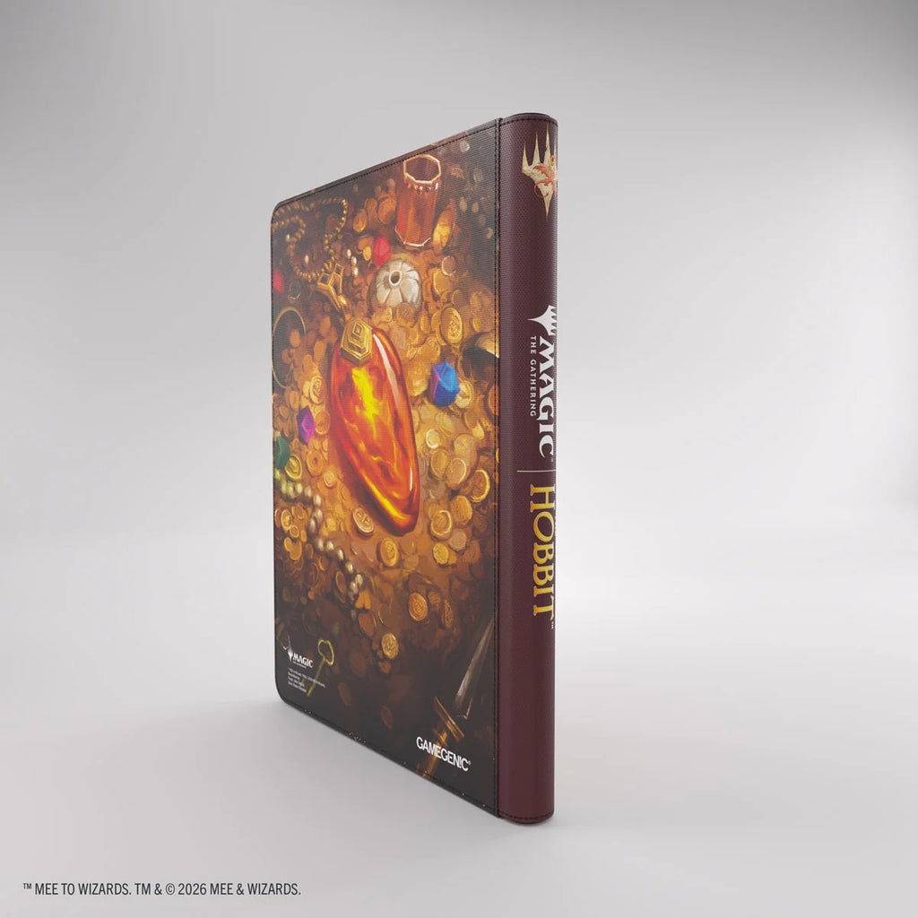 Gamegenic Magic: The Gathering The Hobbit Zip-Up Album 18-Pocket Smaug's Mox Amber