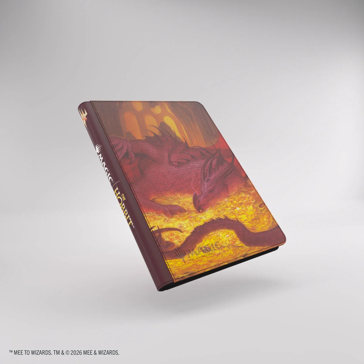 Gamegenic Magic: The Gathering The Hobbit Zip-Up Album 18-Pocket Smaug's Mox Amber