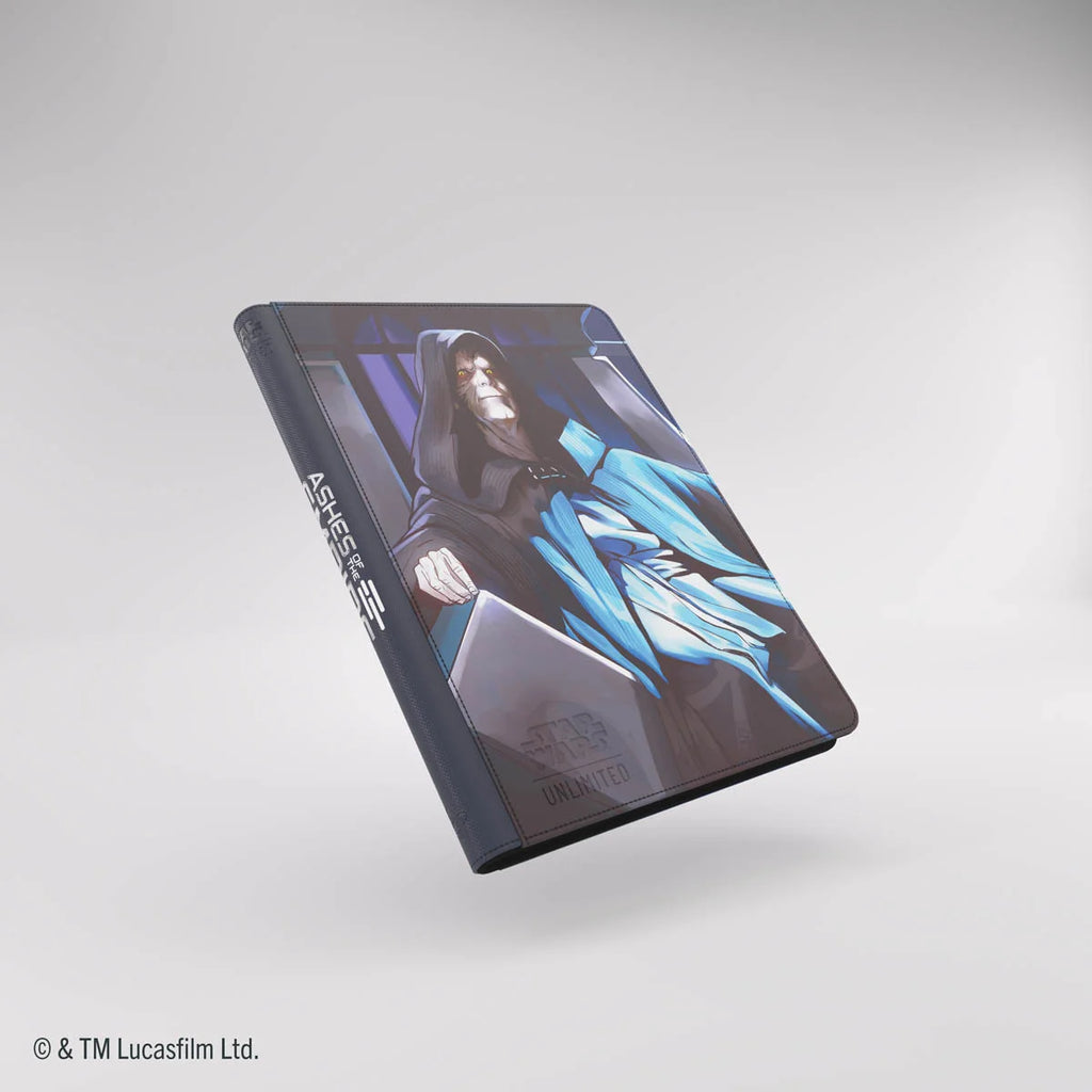Gamegenic Star Wars: Unlimited Ashes of the Empire Zip-Up Album 18-Pocket Jedi Luke Skywalker / Emperor Palpatine