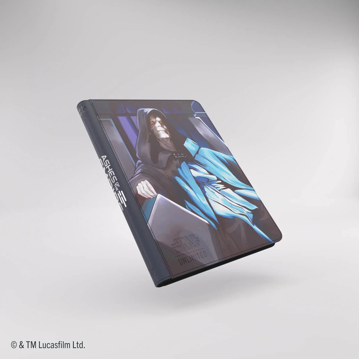 Gamegenic Star Wars: Unlimited Ashes of the Empire Zip-Up Album 18-Pocket Jedi Luke Skywalker / Emperor Palpatine