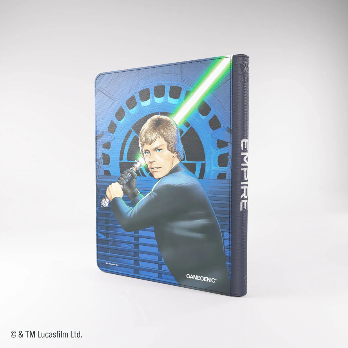 Gamegenic Star Wars: Unlimited Ashes of the Empire Zip-Up Album 18-Pocket Jedi Luke Skywalker / Emperor Palpatine