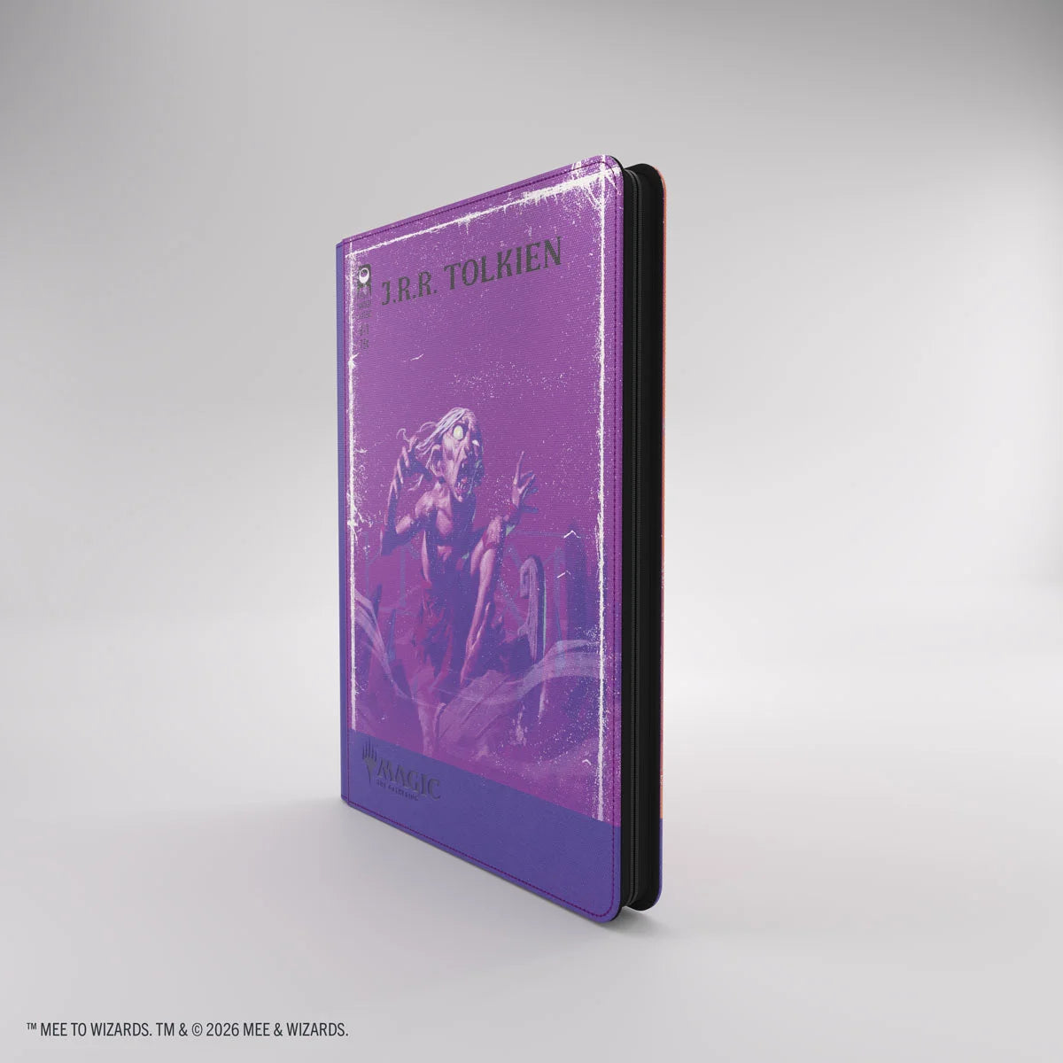 Gamegenic Magic: The Gathering The Hobbit Zip-Up Album 18-Pocket Gollum, Riddle Master / The Lonely Mountain
