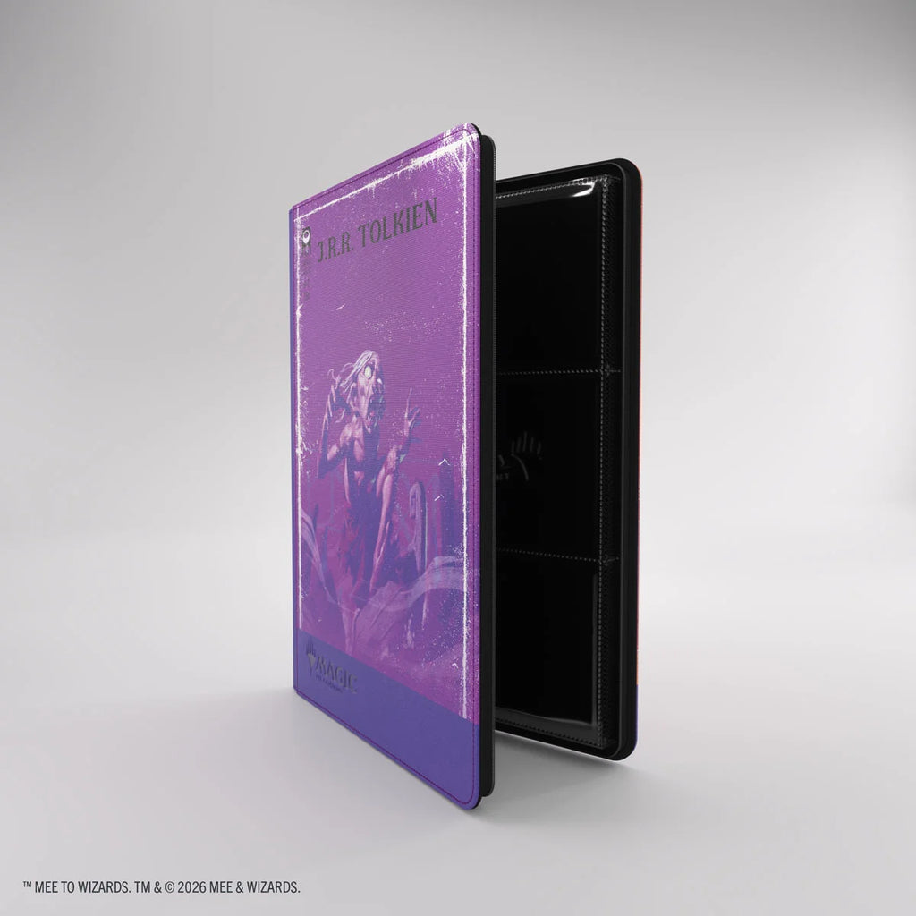 Gamegenic Magic: The Gathering The Hobbit Zip-Up Album 18-Pocket Gollum, Riddle Master / The Lonely Mountain